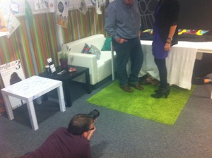 "Fotografía del making of Veintiocho Día Internacional Contra la Violencia de Género"