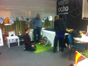 "Fotografía del making of Veintiocho Día Internacional Contra la Violencia de Género"