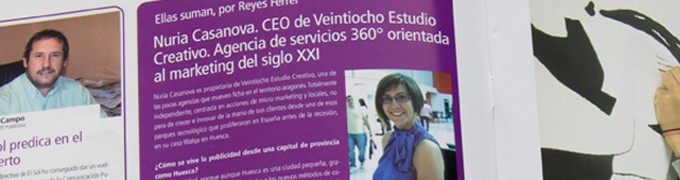 Entrevista en ‘El Publicista’ a Nuria Casanova, CEO de Veintiocho Estudio Creativo Entrevista en ‘El Publicista’ a Nuria Casanova, CEO de Veintiocho Estudio Creativo